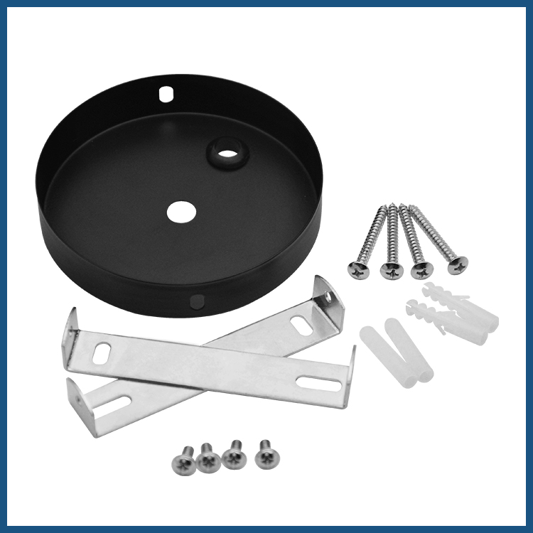 Ceiling Attachment Canopy Plate Ceiling Rose for Pendant Light Wire Rope