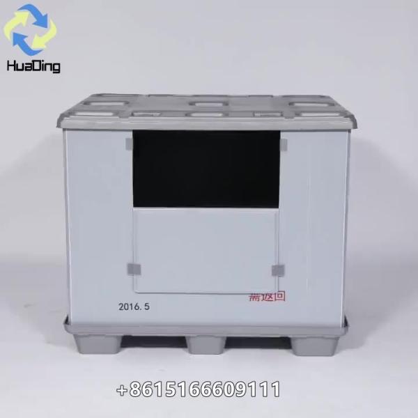 auto pack plastic pallet box industries size custom storage coaming box for cargo storage automotive packaging