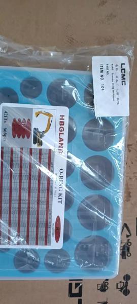 Vedações de peças sobressalentes de escavadeira OEM O-ring completo para carro Hyundai