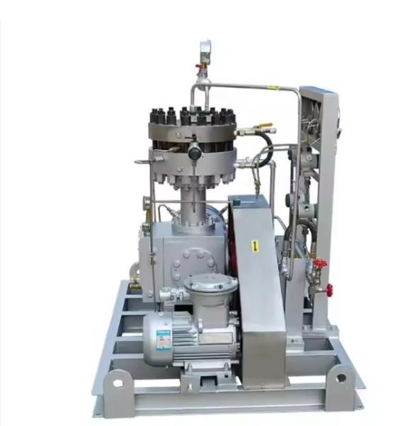 Compresseur à diaphragme gaz air hydrogène 220 bars 450 bars industriel haute pression sans huile hydrogène azote alternatif