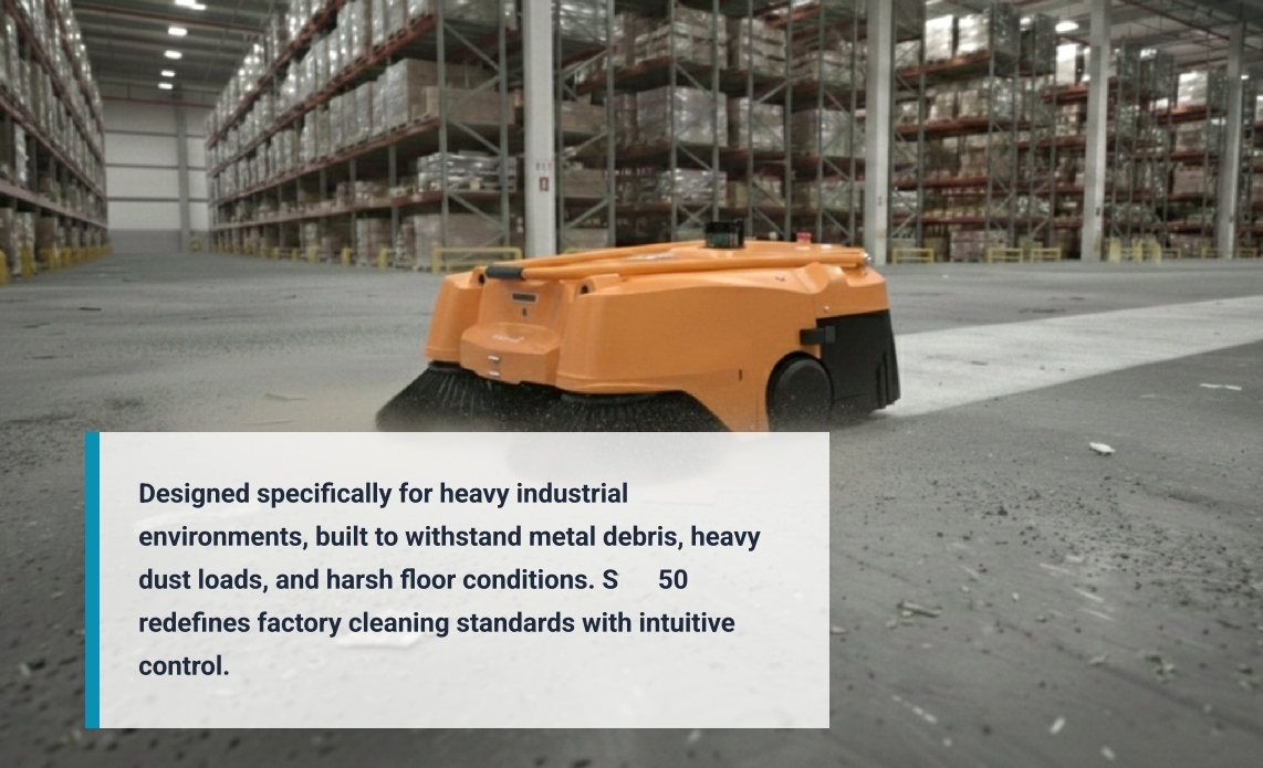 commercial floor sweeper and vacuum clean robot