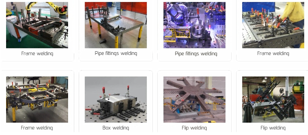 Adjustable Industrial D28 Welding Table for Workshop Welding Efficiency