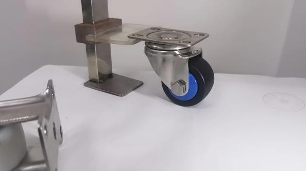 Low-Profile Stainless Steel PA Caster