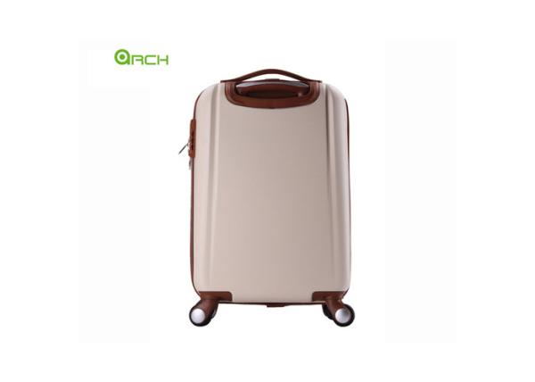 Spacious  20Inch 3pcs ABS Spinner Hard Shell Suitcases