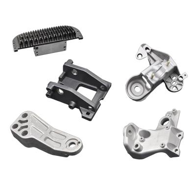 Custom Automotive Parts Production ADC12 Engine Brackets ISO Certified Cnc Machining Car Parts