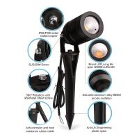 IP66 LED Garden Spot Light Waterproof Garden Spike Light Outdoor LED Ball Lamp