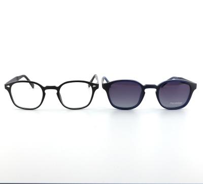 Round Polarized Magnetic Clip On Sunglasses For Fishing Driving