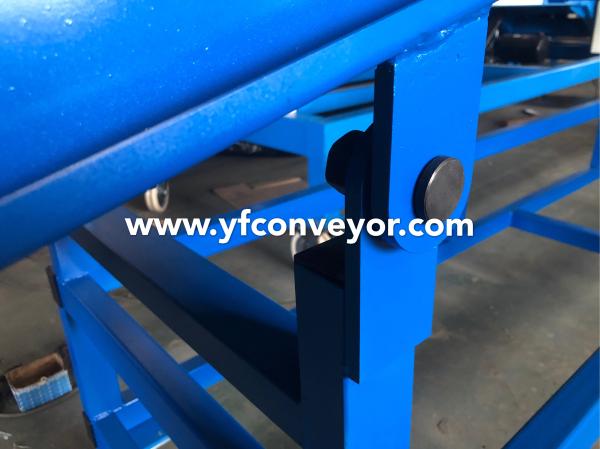 Factory custom Inclined Belt Conveyor System,Adjustable Height Belt Conveyor