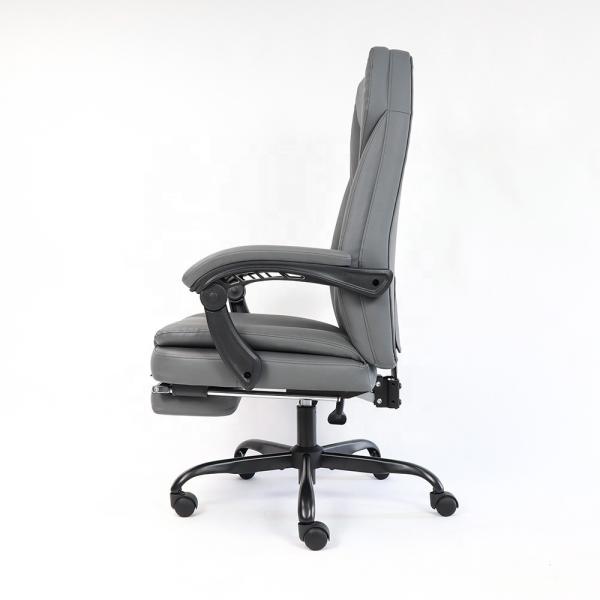 Executive Chair with Footrest Anji Manufactures Comfortable PU Leather Swivel Chair