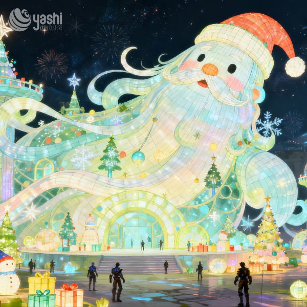 High-Quality Santa Claus Decorative Lanterns – Christmas Outdoor Decorative Lanterns for Holiday Decoration