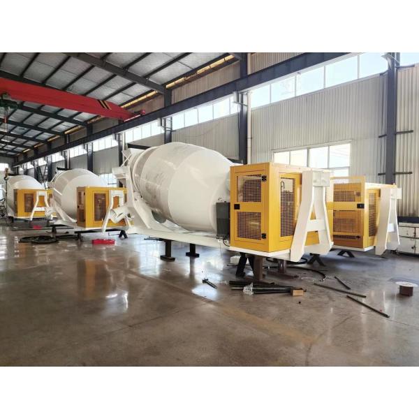 3-12 Cubic Meters Concrete Truck Mixer Drum Concrete Mixing Tank Cement Transport