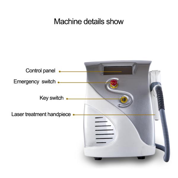 High Power Dark Age Spot Removal Q-Switched ND YAG Laser Machine 532nm / 1064nm