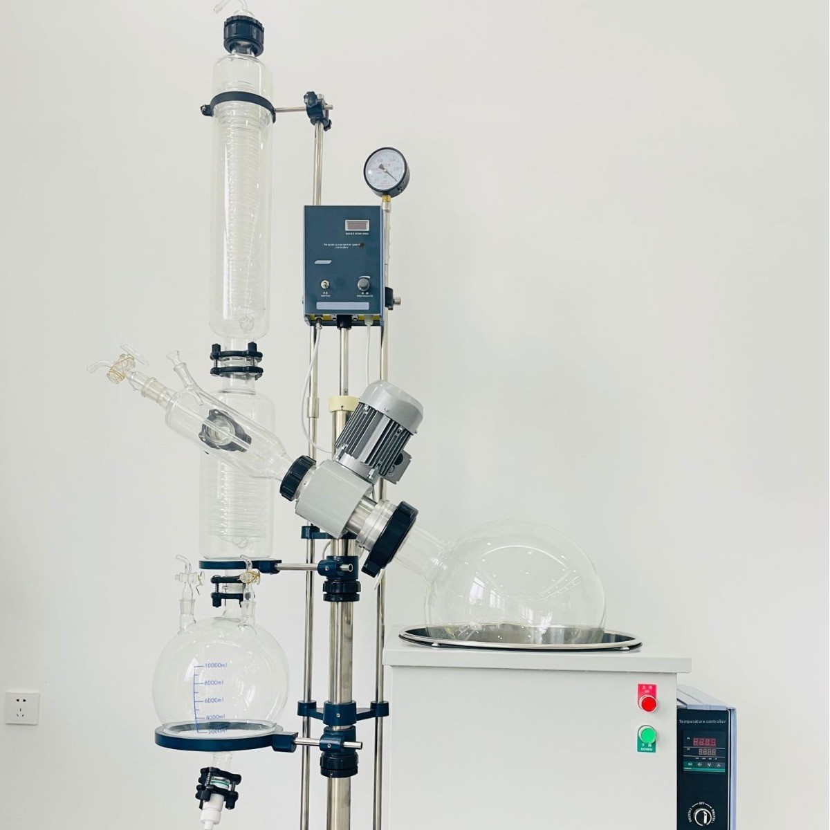 CENLEE Rotary Evaporator Small RE Series Laboratory RE-201D Rotary Evaporator for Vacuum Distillation and Concentration