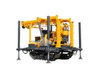 broca montada esteira rolante Fácil-móvel Rig Hydraulic Core Machine do poço de água de 200m