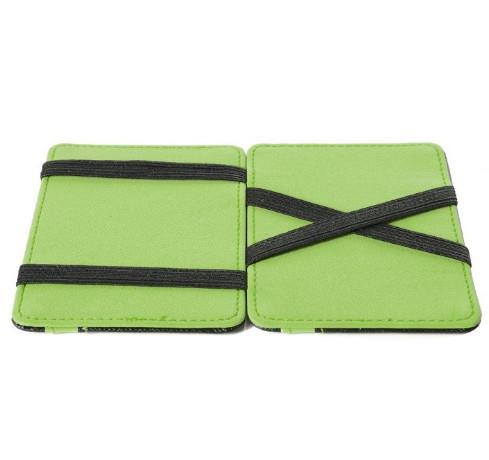 Unisex RFID Blocking Leather Wallet , Slim Two Tone Magic Bifold Wallet