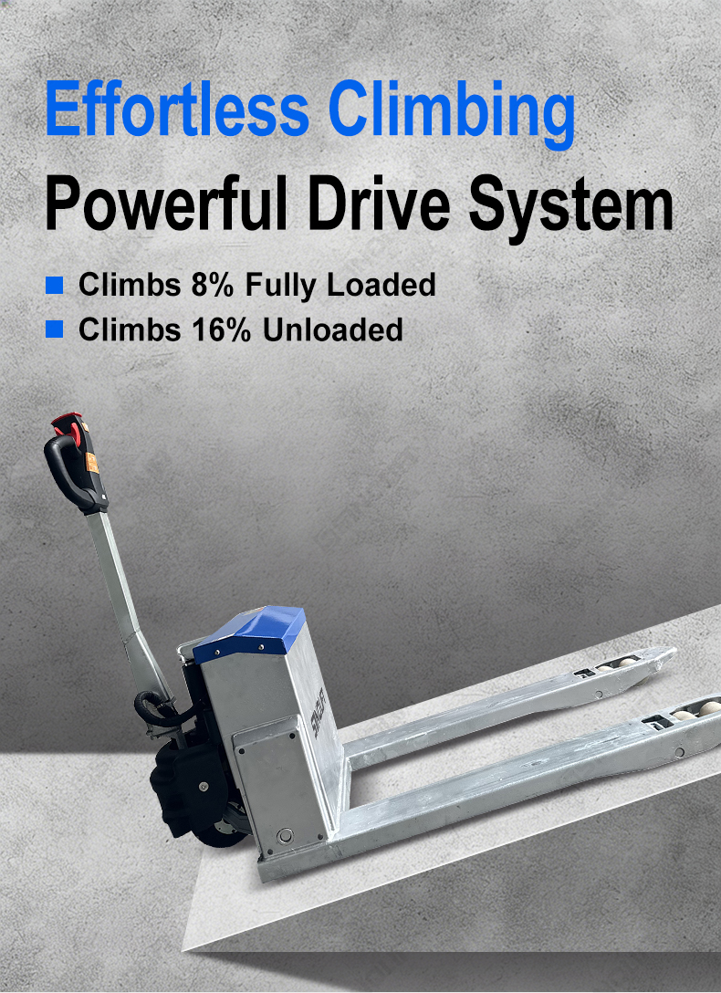 SINOLIFT EPT20RTS(G) Galvanized Electric Rough Terrain Pallet Truck