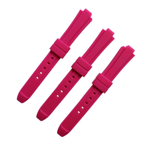 Водоустойчивый цвет 15x8mm Pantone ремешка силиконовой резины