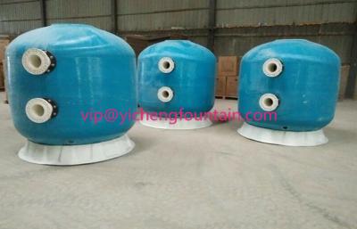Commercial Fibreglass Pool Cartridge Filters With Oil Gauge Plate 1200mm - 2500mm Dia
