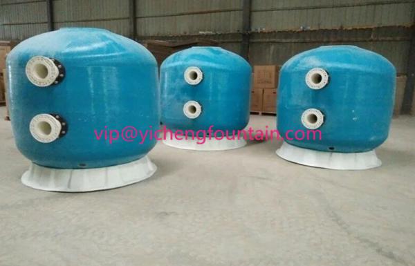 Commercial Fibreglass Pool Cartridge Filters With Oil Gauge Plate 1200mm - 2500mm Dia