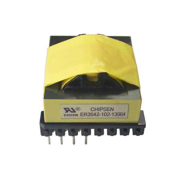 Customized Output Power 25W ER35 Electric Pulse Transformer for Single-Phase 24V to 12V Audio SMPS Power without Casing