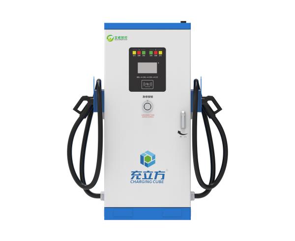 Convenient Safe 50Hz 120KW DC EV Charger Pile European Standard