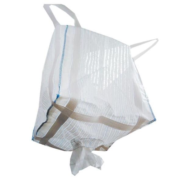 Firewood / Sand PP Woven Big Bag 500kg -1500kg Flat Bottom Open Mouth Virgin