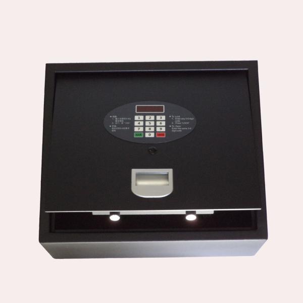 Home White Code Lock Single Door Hotel Safe Box for Money Storage
