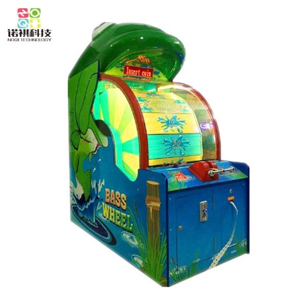 Indoor electronic prize and lottery machines+big bass wheel redemption ticket game machine
