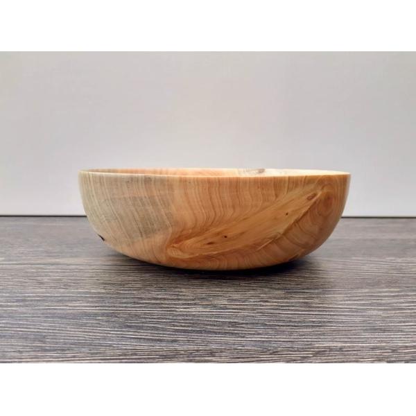 Beech Wood Large Wooden Fruit Bowl