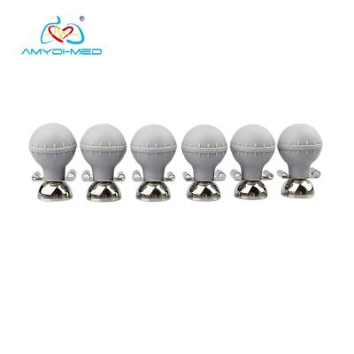 Adult Reusable ECG Electrodes For Din-3.0mm And Banana-4.0mm Ecg Leads