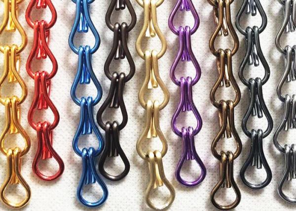 Aluminum Hook Link Drapery For Architecture Outside Designs