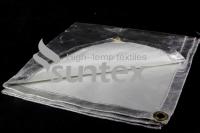 Couverture résistante au feu de fibre de verre de tissu de soudure de petit pain enduit de silicone de couverture pour la soudure