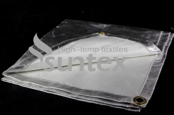 A soldadura resistente de solda da chama da fibra de vidro da proteção cobre resistente ao calor