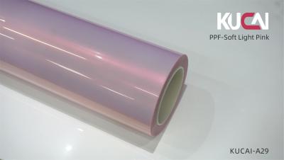 Soft Light Pink TPU Paint Protection Film PPF For Car Body KUCAI Manufacture