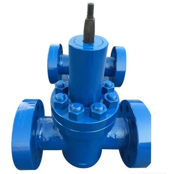 Soupape à vanne forte de boue de rigidité pour la connexion de canalisation de tête de puits de production de pétrole et de gaz