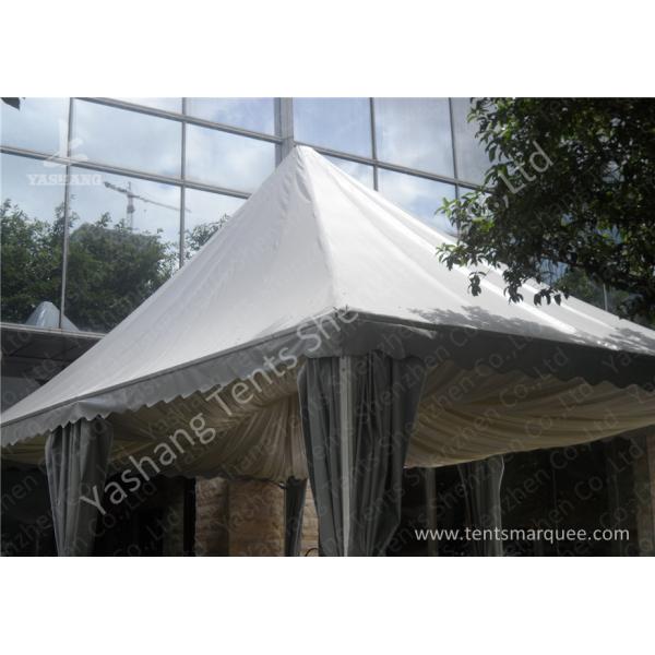 Hard Pressed Aluminium Frame Tents Outdoor With Roof Lining Decoration