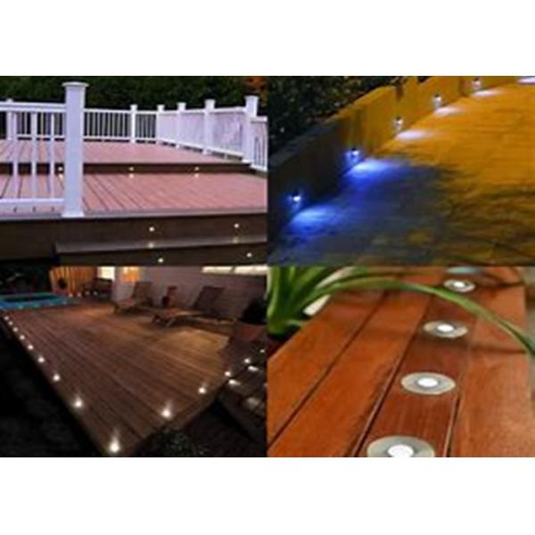 Материал тела нержавеющей стали 316 СИД теплого белого Кри 1*1W подземный светлый