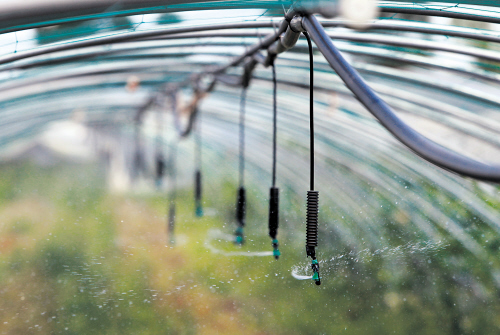 Материал трубы PE оросительной системы парника спринклера сбережений воды