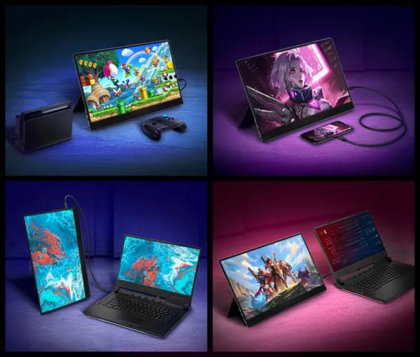 1080P WIFI Mobile Hdmi IPS Portable Gaming Display 4K 144hz 15.6Inch Touch Screen