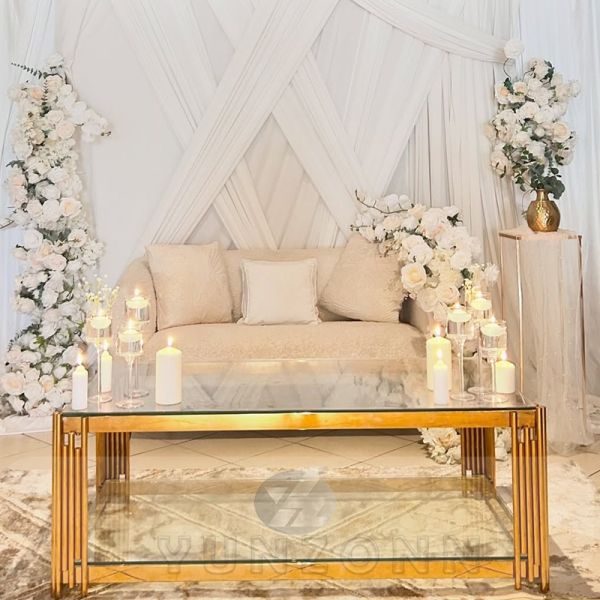 Modern Design Italian Coffee Table Living Room Reception Center Wedding Hotels