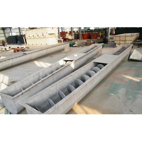 Chemical Industry Shaft Less Screw Conveyor Machine Good Environmental Performance