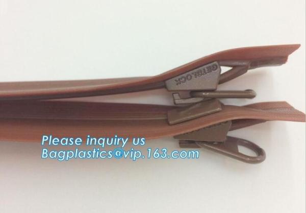 3#,4#,5#,6#,7#,8#,9#, 10#,12# Nylon Zipper, rubble zipper, PU zipper, YKK Open End Nylon Waterproof Zipper