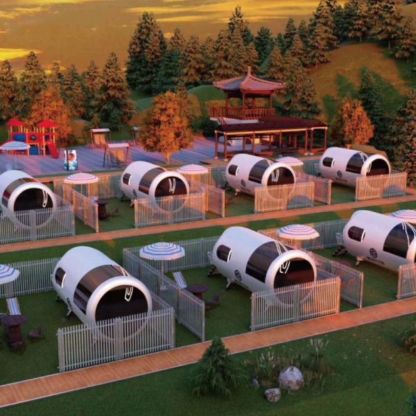 2025 New Aluminum Apple Cabin House Mobile Integrated House Outdoor