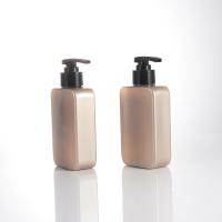 Bouteilles plates de pompe de shampooing de poussée de lotion d'ANIMAL FAMILIER de la place 200ml
