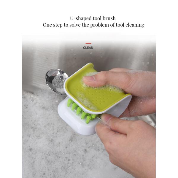 Sustainable Multi-Functional Blade Cleaner for Kitchen Car Bottle Pet Washing Sponge