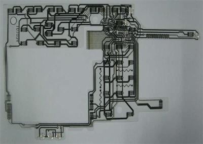 A placa de circuito impresso flexível Multilayer com o único tomado partido/dobro tomou partido