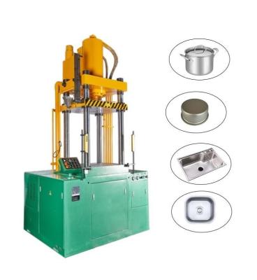 Máquina da imprensa hidráulica de tiragem profunda para moldes de aço inoxidável do dissipador