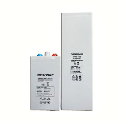 Amaxpower Opzv Tubular Gel Battery 2v 300ah For Solar System