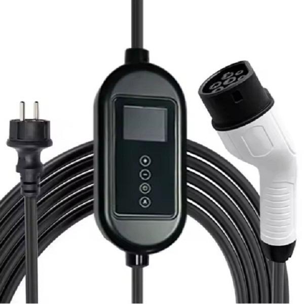 GBT Portable EV Charger 3.5KW 16A 110V-240V Black