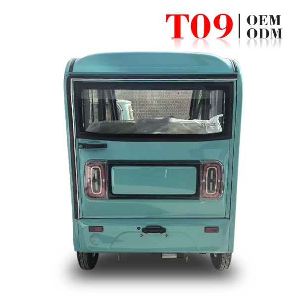 High Speed Tuk Tuk Electric Rickshaw Passenger Tricycle Car Fast Charging 1800w